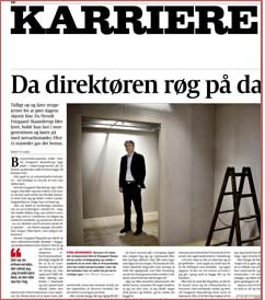 Helsides interview. Skaanderup i Politiken, Karriere 06.11.11