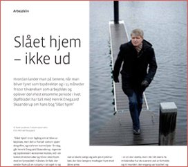 Djøf-bladet 2/12 - Artikel: Slået hjem - ikke ud